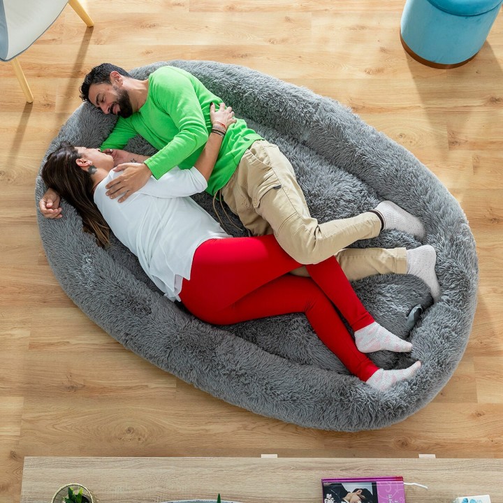 Cama de Perro para Humanos  Human Dog Bed XXL InnovaGoods Grey