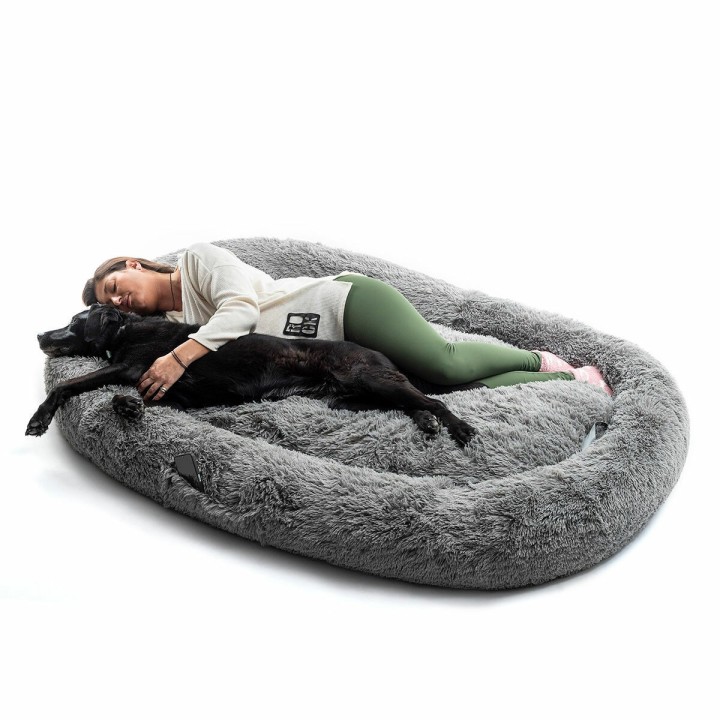 Hundeseng til mennesker  Human Dog Bed XXL InnovaGoods Grey