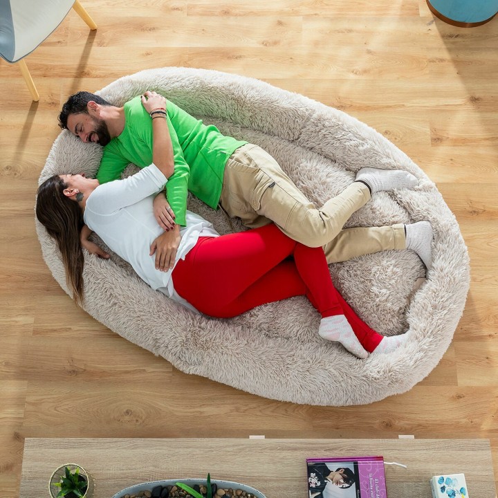 Letto Cani per Umani  Human Dog Bed XXL InnovaGoods Beige