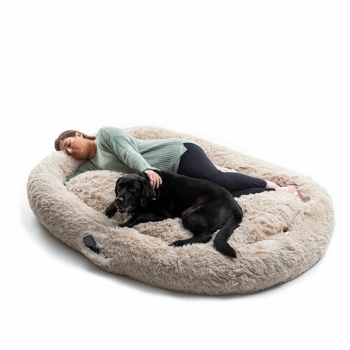 Hundeseng til mennesker  Human Dog Bed XXL InnovaGoods Beige