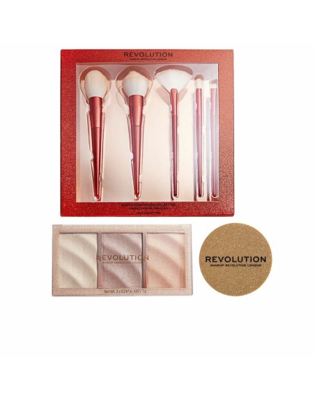 Set da Trucco Revolution Make Up Illuminante 3 Pezzi