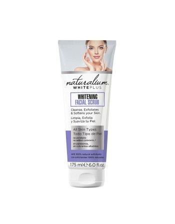 Gesichtspeeling Naturalium White Plus Bleichmittel 175 ml