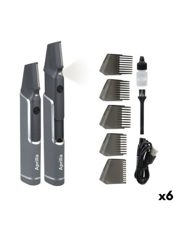 Rasoio per Capelli Senza Fili Aprilla (6 Unità) 6000 rpm