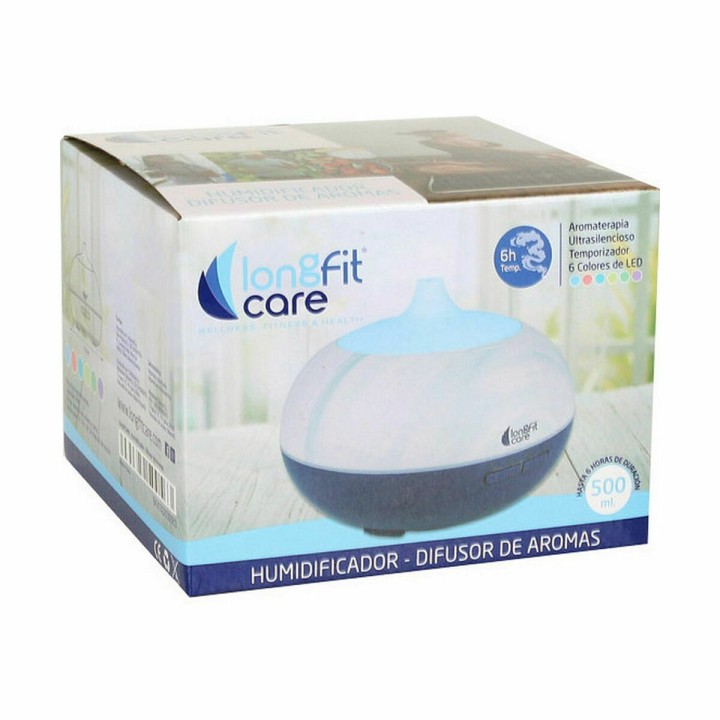 Difusor de Aceites Esenciales LongFit Care Humidificador (2 Unidades)