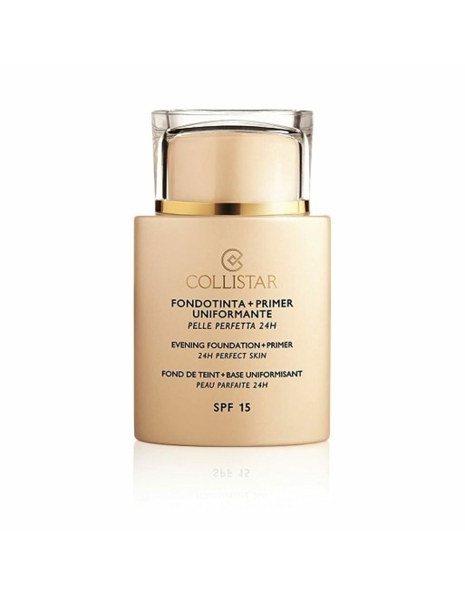 Base de Maquillaje Fluida Collistar PLUS PRIMER Nº 01 Ivory Spf 15 35 ml