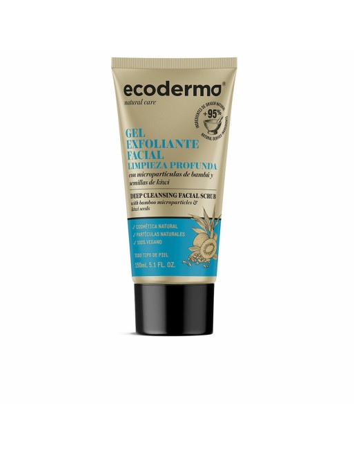 Exfoliating Facial Gel Ecoderma Deep Cleansing 150 ml