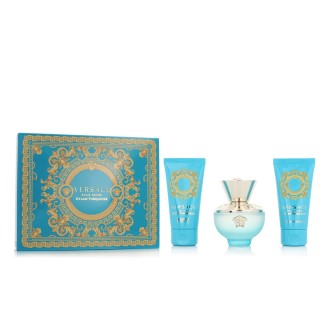Parfume sæt til kvinder Versace EDT Dylan Turquoise 3 Dele