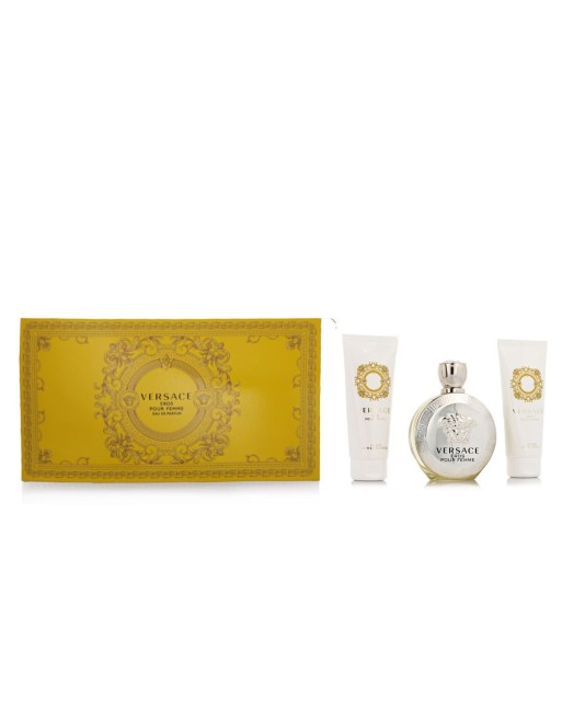 Women's Perfume Set Versace EDP Eros 4 Pieces