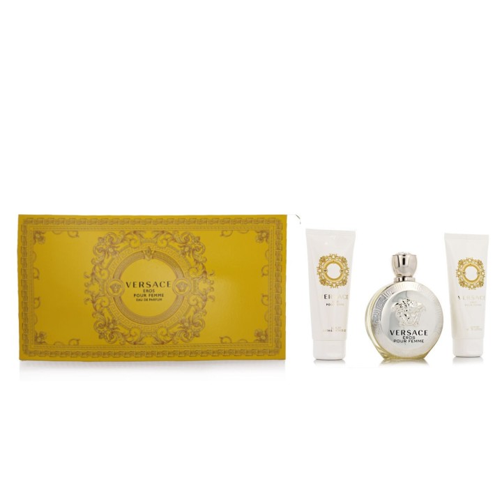 Parfume sæt til kvinder Versace EDP Eros 4 Dele