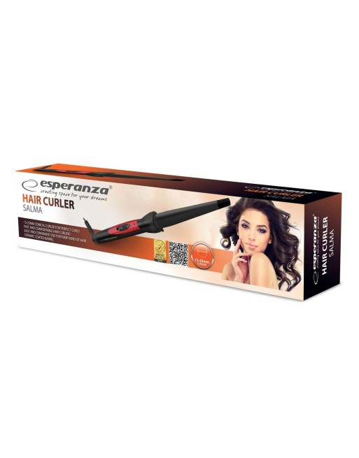 Rizador de Pelo Esperanza SALMA Negro Rojo Negro / Oro rosa