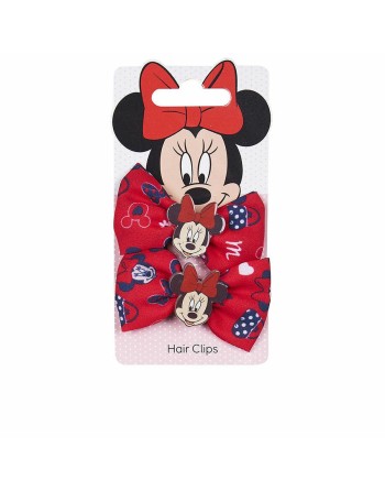 Hårklemmer Inca Clips Lazo Disney 2 enheder Rød Lasso (2 enheder)