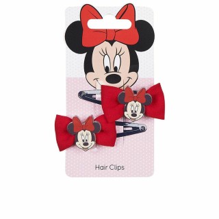 Hårklemmer Inca Clips Lazo Disney 2 enheder Rød Lasso (2 enheder)