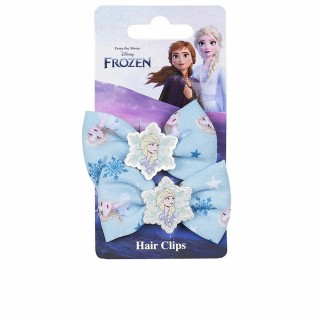 Fermagli per Capelli Inca Clips Lazo Disney 2 Unità Azzurro Fiocco (2 Unità)
