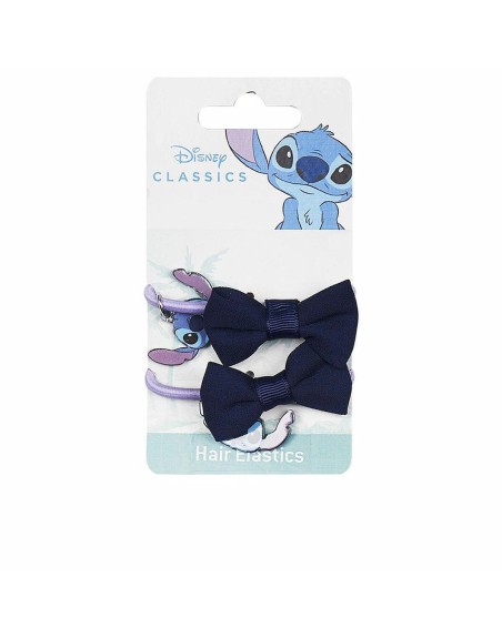 Haargummis Inca Elásticos Lazo Disney 2 Stück Schleife Blau Lila (2 Stück)