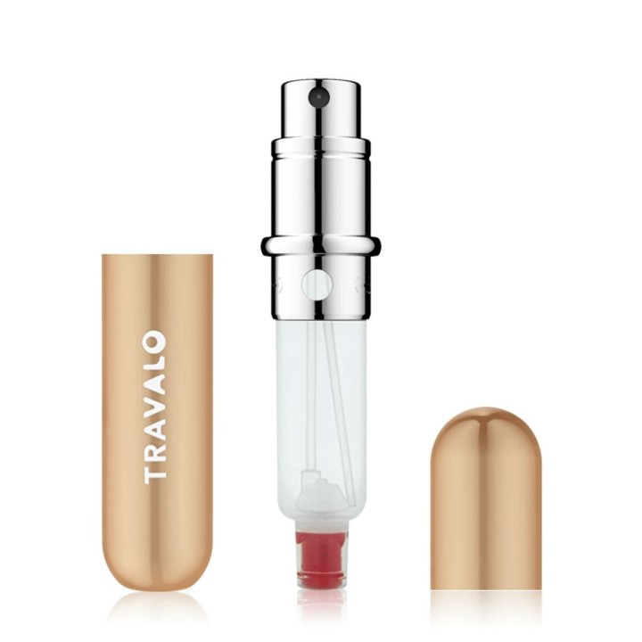 Nebulizzatore Ricaricabile Classic HD Travalo 5 ml Dorato