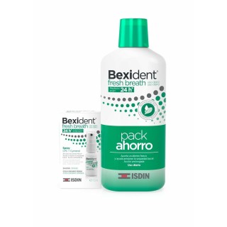 Sæt til tandhygiejne Isdin Bexident Fresh Breath (2 Dele)