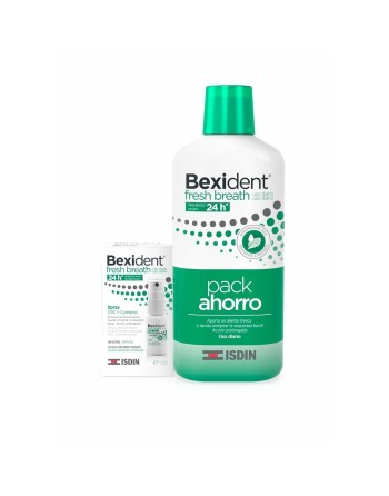 Sæt til tandhygiejne Isdin Bexident Fresh Breath (2 Dele)