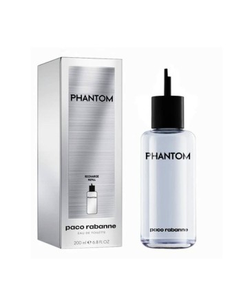 Men's Perfume Paco Rabanne EDT 200 ml Phantom Perfume refill