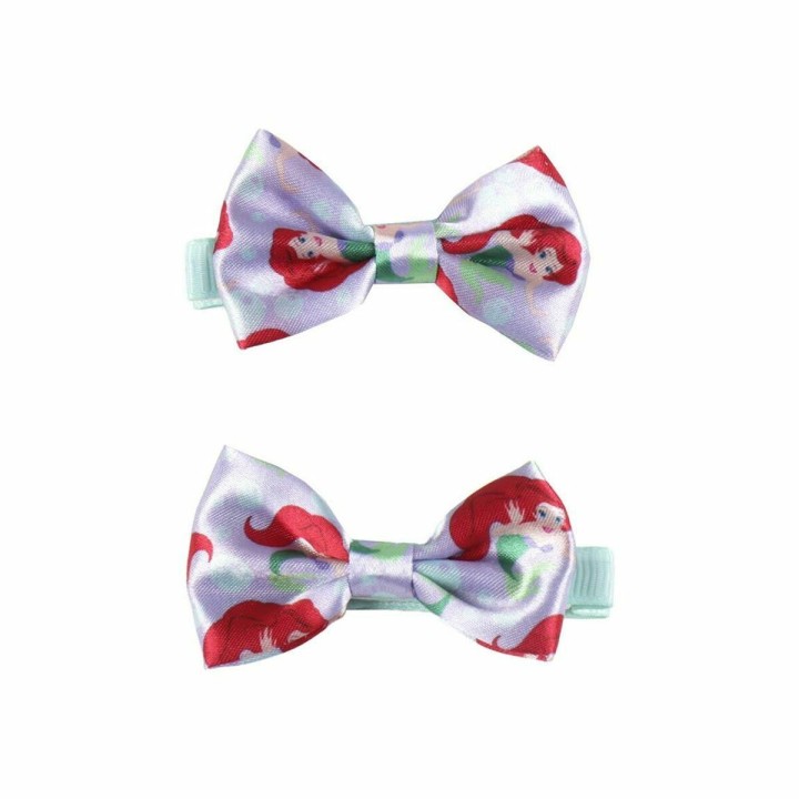 Fermagli per Capelli Disney Princess   Multicolore Fiocco Set