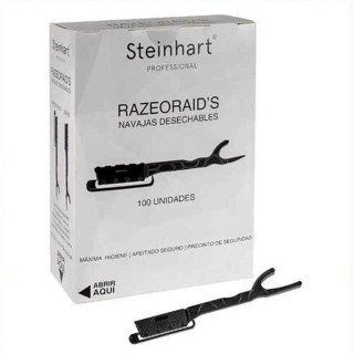 Knivmuslinger Steinhart Razeoraid's Engangsanvendelse Sort 100 enheder (100 uds)