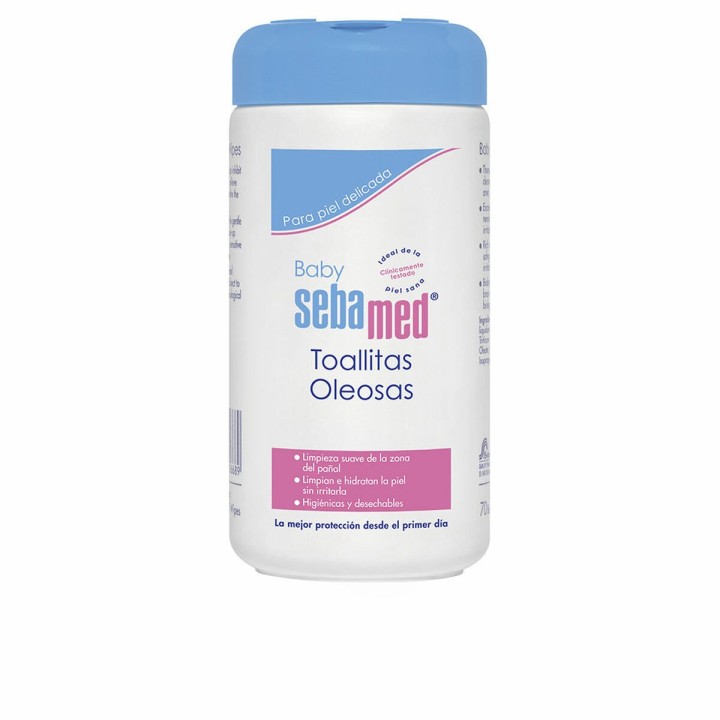 Toallitas Húmedas Sebamed Oily (70 unidades)