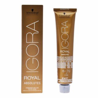 Colorazione in Gel Antietà Igora Absolutes N6-70 Schwarzkopf (60 ml)