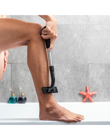 Afeitadora Corporal con Mango de Aluminio Extensible Extaver InnovaGoods