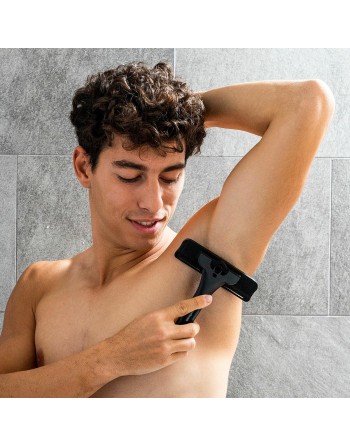 Afeitadora Corporal con Mango de Aluminio Extensible Extaver InnovaGoods