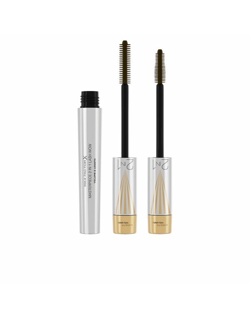 Wimperntusche Max Factor Masterpiece 2 In 1 Lash Wow Nº 02 Black brown 7 ml