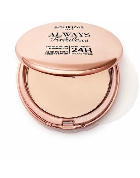 Powder Make-up Base Bourjois Always Fabulous Nº 100 Rose Ivory Spf 20 7 g