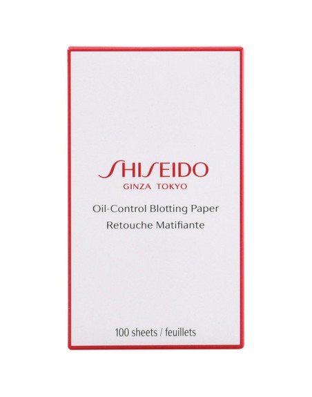 Fueuilles en Papier Astringent Shiseido The Essentials (100 Unités)