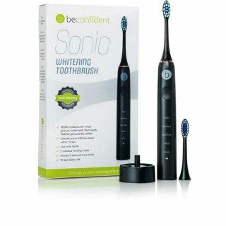 Cepillo de Dientes Eléctrico Beconfident Sonic Negro / Oro rosa