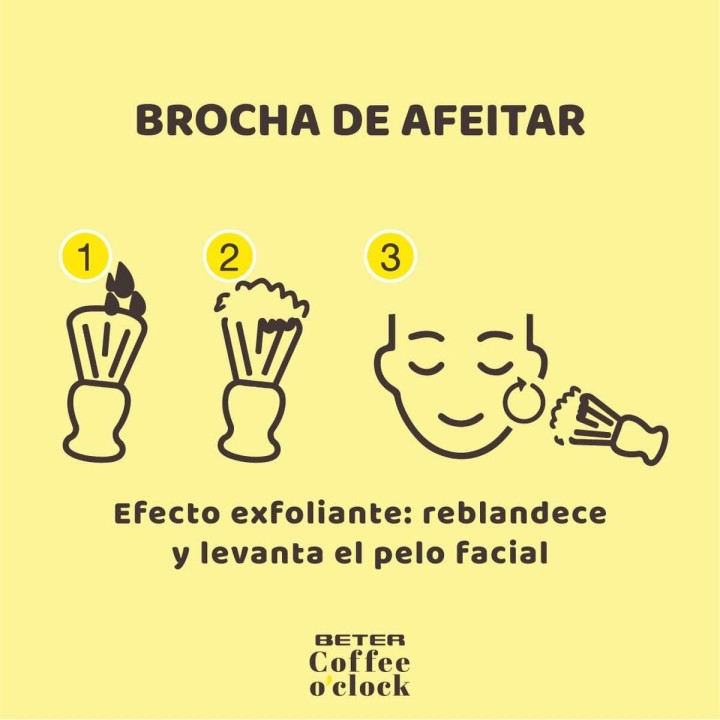 Pennello da Barba Beter Coffee O'clock