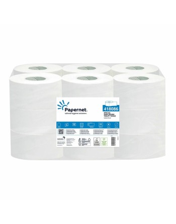 Papel Higiénico Papernet Mini Jumbo 418086 (18 Unidades) Doble capa