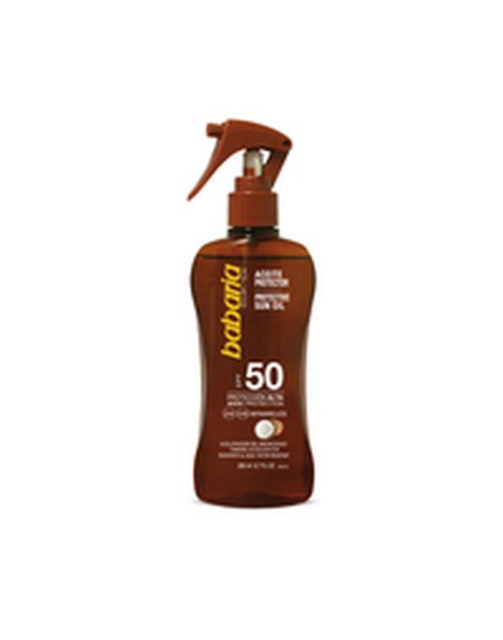 Olio Protettivo Babaria F-50 200 ml Cocco Spray