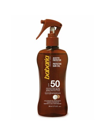 Huile protectrice Babaria F-50 200 ml Coco Spray
