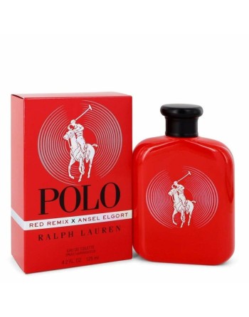 Parfum Homme Ralph Lauren EDT Polo Red Remix & Ansel Elgort 125 ml