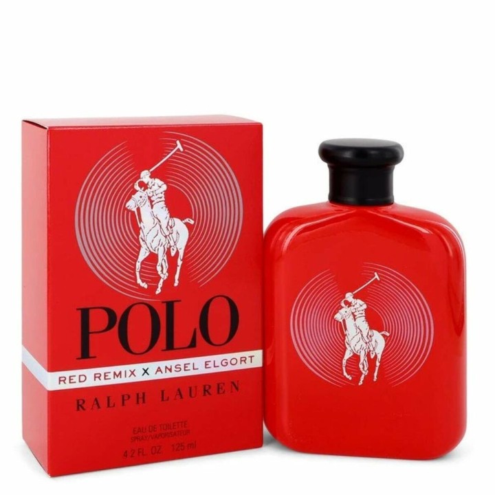 Herreparfume Ralph Lauren EDT Polo Red Remix & Ansel Elgort 125 ml