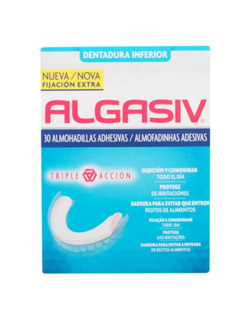Adhesive Denture Pads Algasiv ALGASIV INFERIOR (30 uds)