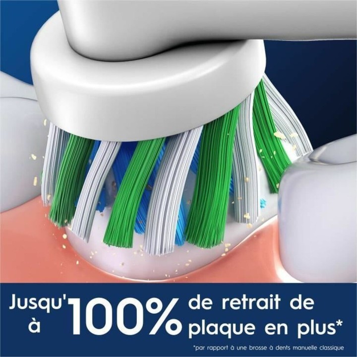 Tandbørstehoved Oral-B 6 enheder Hvid