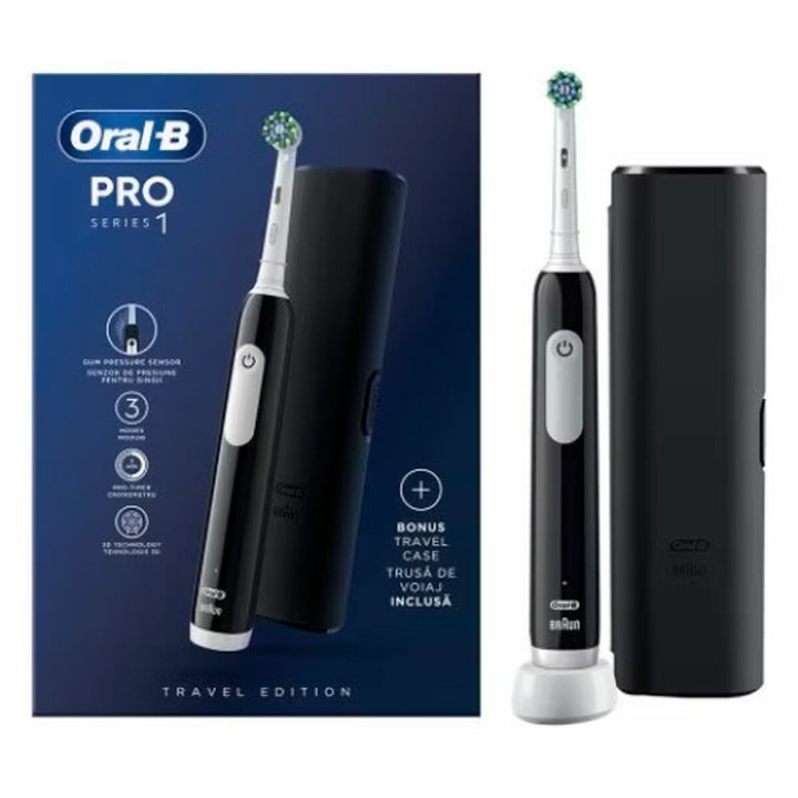Cepillo de Dientes Eléctrico Oral-B Pro 1 Negro