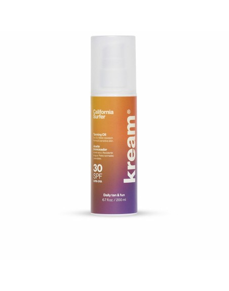 Aceite Bronceador Kream California Surf Spf 30 200 ml