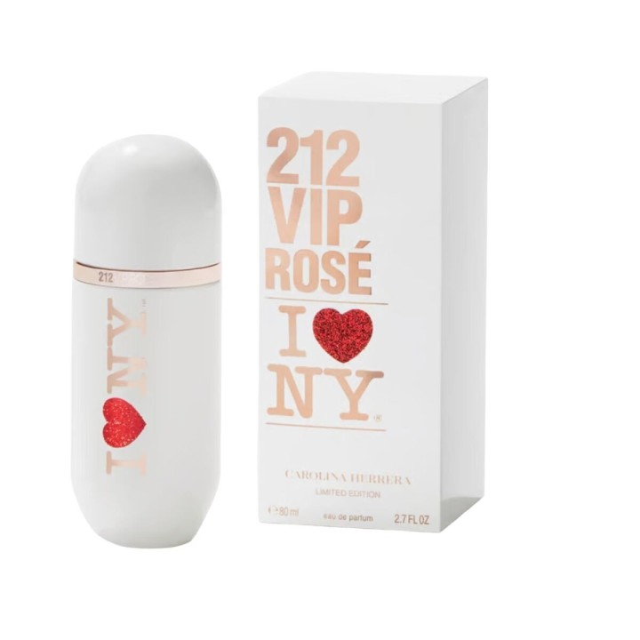 Dameparfume Carolina Herrera 212 VIP Rosé Love NY EDP 80 ml