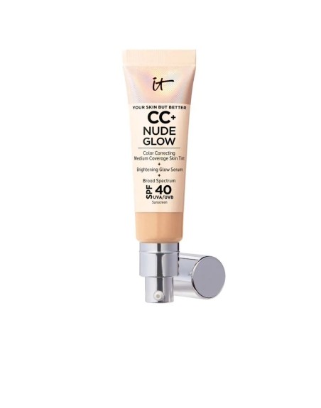 Cremige Make-up Grundierung It Cosmetics CC+ Nude Glow Medium Spf 40 32 ml