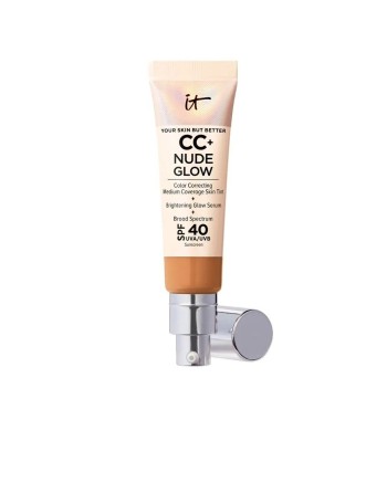 Cremet Make Up Foundation It Cosmetics CC+ Nude Glow Tan Spf 40 32 ml