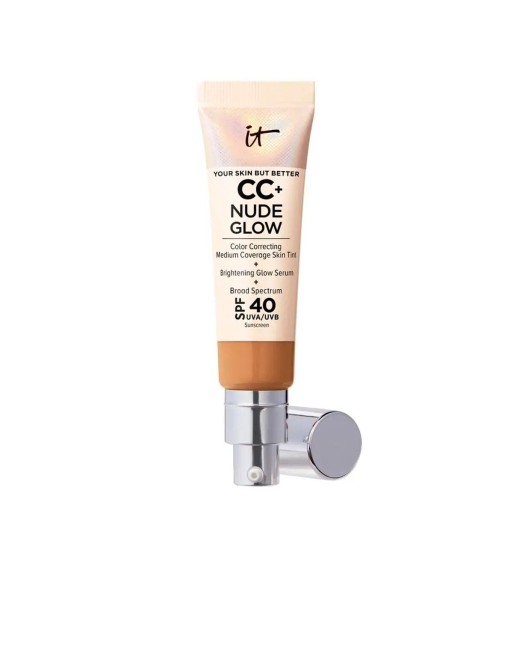 Cremet Make Up Foundation It Cosmetics CC+ Nude Glow Tan Spf 40 32 ml