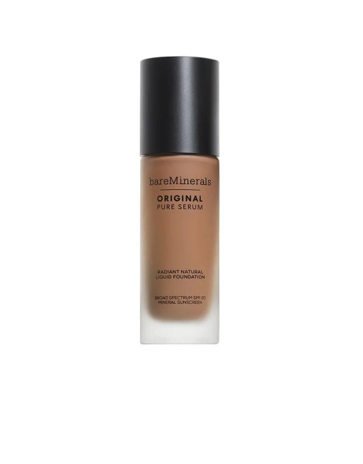 Base de maquillage liquide bareMinerals Original Pure Serum Medium Deep Cool 4.5 30 ml