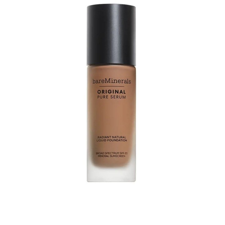 Flydende makeup foundation bareMinerals Original Pure Serum Medium Deep Cool 4.5 30 ml
