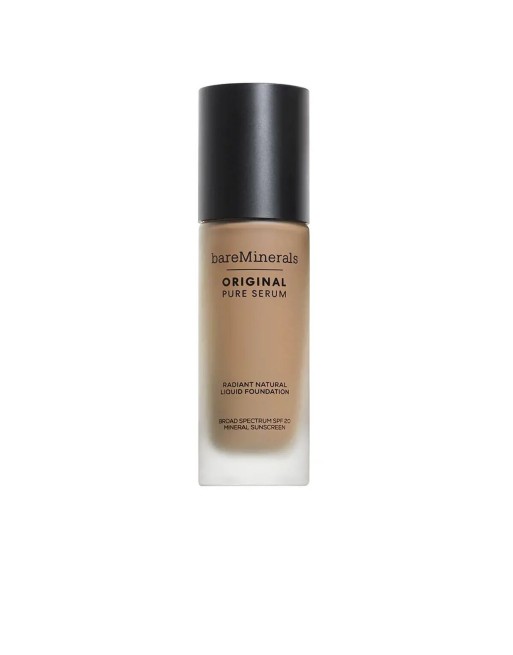Base de maquillage liquide bareMinerals Original Pure Serum Medium Cool 3.5 30 ml