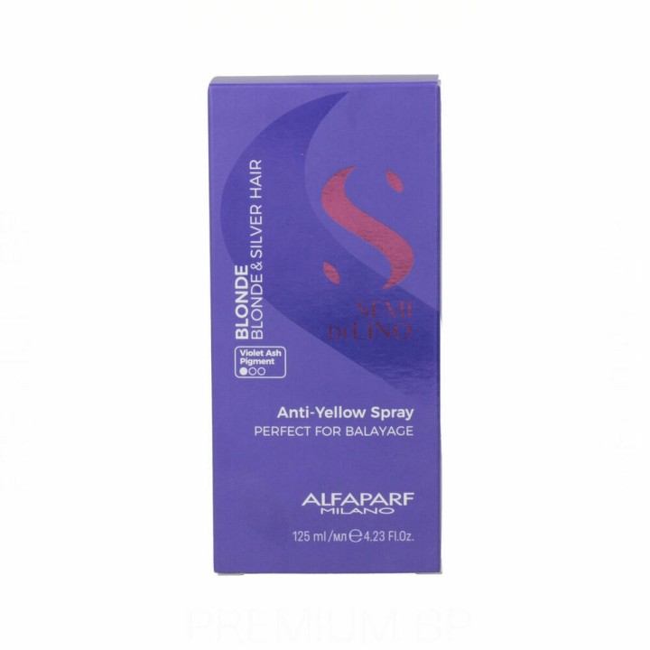 Schiuma per Capelli Alfaparf Milano Semi Di Lino Blonde Neutralizzante del Colore